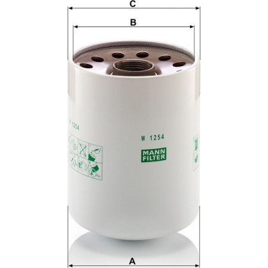Ölfilter W 1254 X Ölfilter W 1254 X