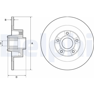 Bremsscheibe BG9135RS Bremsscheibe BG9135RS