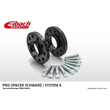 Spurverbreiterung Pro-Spacer 114,3/5-70,5-160-1450 schwarz Eibach Pro-Spacer S90-6-15-056-B