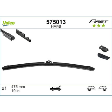Valeo Wischblatt FIRST MULTICONNECTION 575013 Valeo Wischblatt FIRST MULTICONNECTION 575013