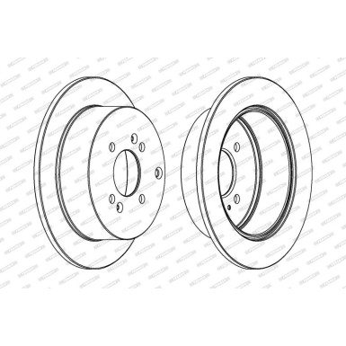 Bremsscheibe DDF1794C-1
