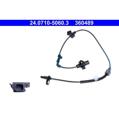 Sensor, Raddrehzahl 24.0710-5060.3 Sensor, Raddrehzahl 24.0710-5060.3