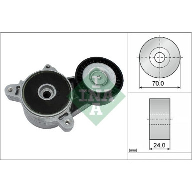 INA Spannarm, Keilrippenriemen 534 0361 10