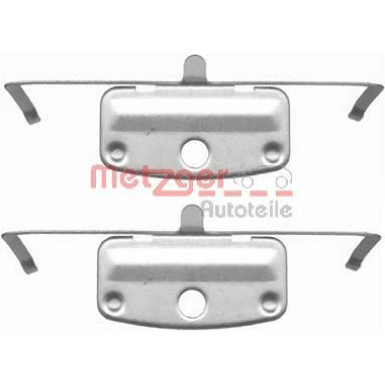 Metzger Zubehörsatz, Scheibenbremsbelag 109-1644