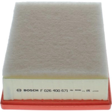 Luftfilter F 026 400 671 Luftfilter F 026 400 671
