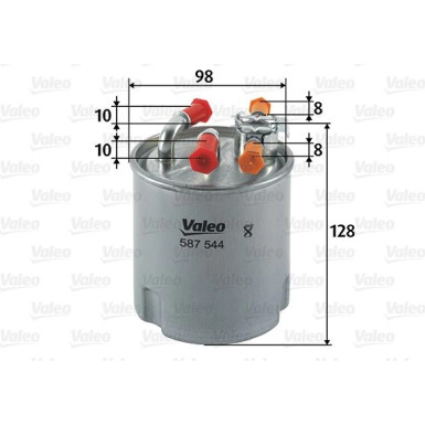 Valeo Kraftstofffilter 587544