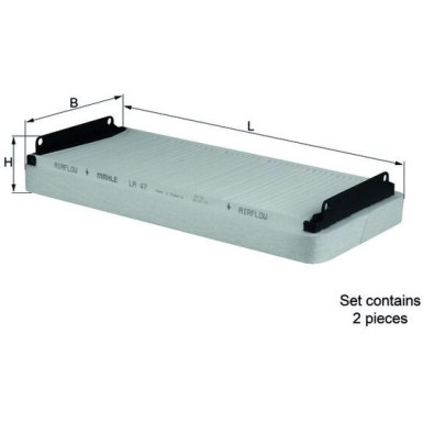 Knecht Filter, Innenraumluft LA 47/S
