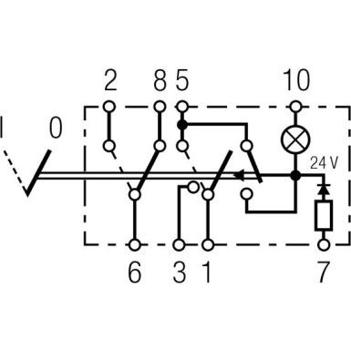 Hella Warnblinkschalter 6HH 007 832-297
