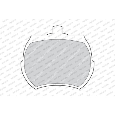 Ferodo Bremsbelagsatz, Scheibenbremse PREMIER ECO FRICTION FDB824