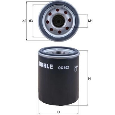 Ölfilter OC 602 Ölfilter OC 602