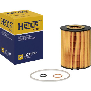 Hengst Filter Ölfilter E203H D67