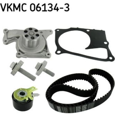 SKF Wasserpumpe + Zahnriemensatz VKMC 06134-3