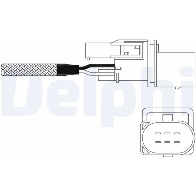 Delphi Lambdasonde ES11015-12B1 Delphi Lambdasonde ES11015-12B1