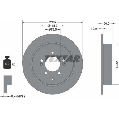 Bremsscheibe 92293303