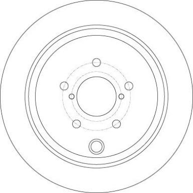 TRW Bremsscheibe DF6306 TRW Bremsscheibe DF6306