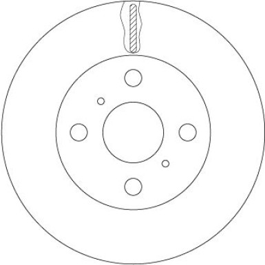 TRW Bremsscheibe DF7114