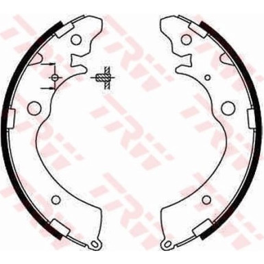 Bremsbackensatz GS8559 Bremsbackensatz GS8559
