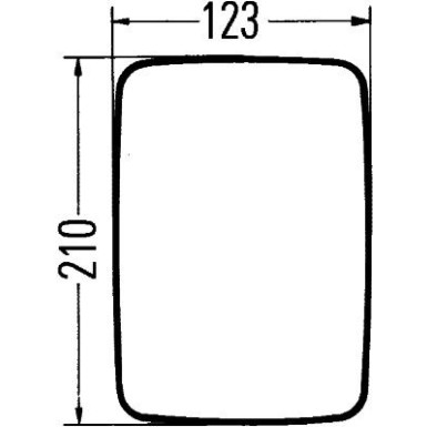 Hella Außenspiegel 8SB 501 346-032