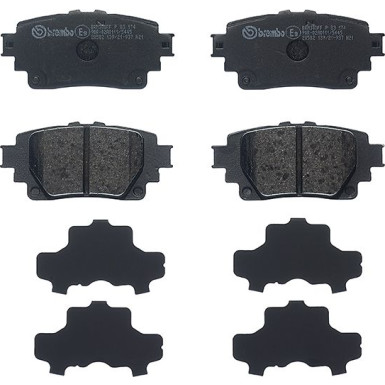 Brembo Bremsbelagsatz, Scheibenbremse PRIME LINE P 83 174 Brembo Bremsbelagsatz, Scheibenbremse PRIME LINE P 83 174