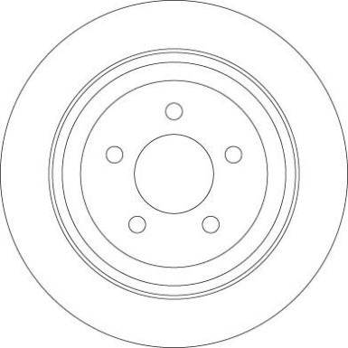 TRW Bremsscheibe DF6341