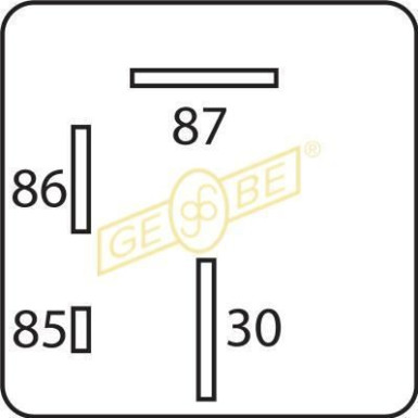 GEBE Relais, Kraftstoffpumpe 9 9133 1