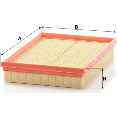 MANN-FILTER C 2667/1 Luftfilter MANN-FILTER C 2667/1 Luftfilter
