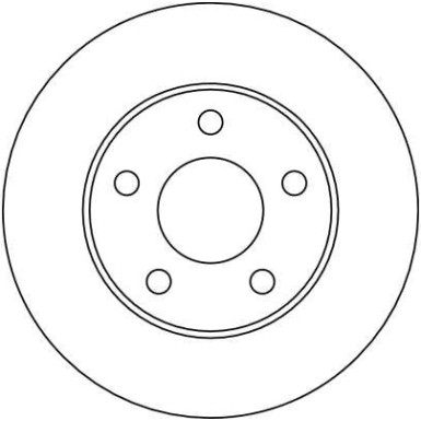 TRW Bremsscheibe DF4041