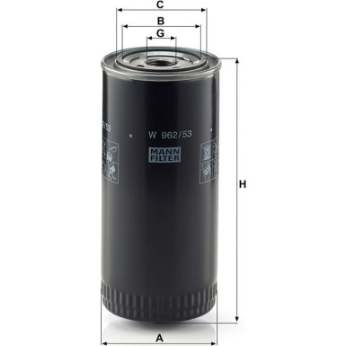 Ölfilter W 962/53