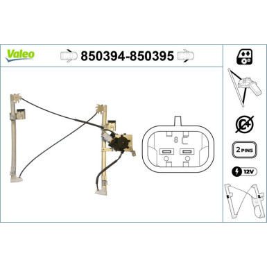Valeo Fensterheber 850395