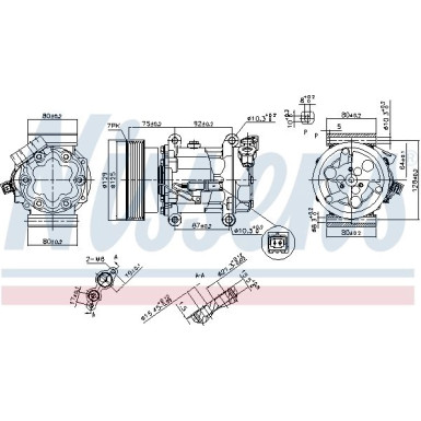 Kompressor, Klimaanlage 89372
