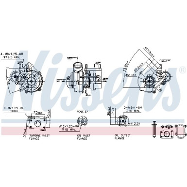 Nissens Turbolader 93158