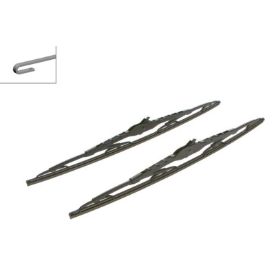 BOSCH 408 Scheibenwischer Twin 3 397 118 408 BOSCH 408 Scheibenwischer Twin 3 397 118 408