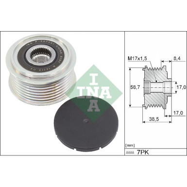 Generatorfreilauf 535 0318 10 Generatorfreilauf 535 0318 10