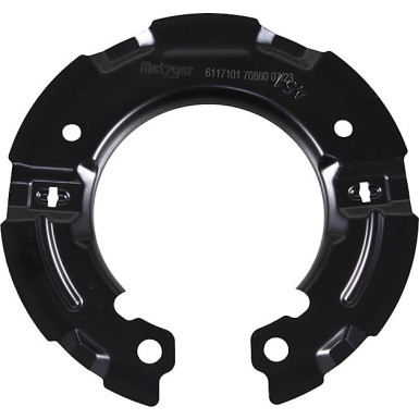 Metzger Bremsträgerplatte 6117101