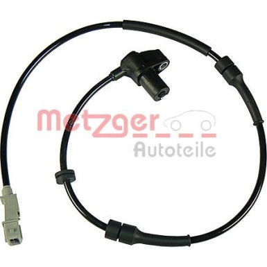 Metzger Sensor, Raddrehzahl 0900804