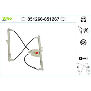 Valeo Fensterheber 851266