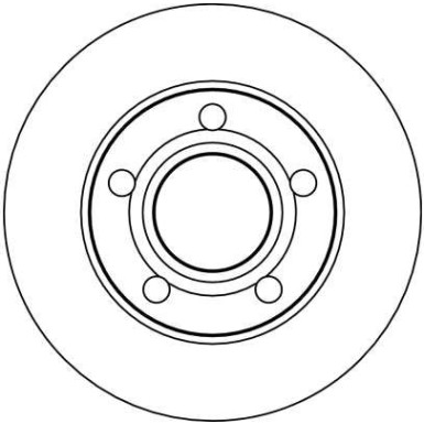 TRW Bremsscheibe DF4026 TRW Bremsscheibe DF4026