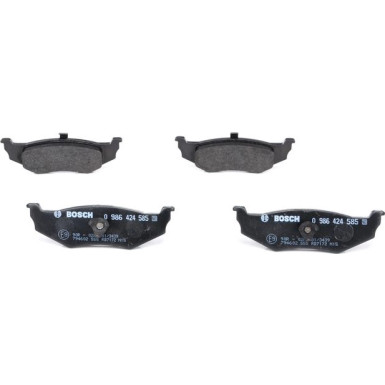 BOSCH Bremsbelagsatz, Scheibenbremse 0 986 424 585 BOSCH Bremsbelagsatz, Scheibenbremse 0 986 424 585