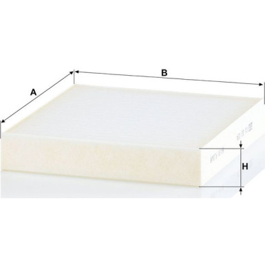MANN-FILTER CU 22 034 Innenraumfilter, Partikelfilter MANN-FILTER CU 22 034 Innenraumfilter, Partikelfilter