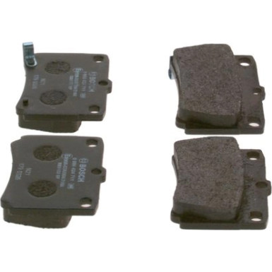 BOSCH Bremsbelagsatz, Scheibenbremse 0 986 424 711 BOSCH Bremsbelagsatz, Scheibenbremse 0 986 424 711