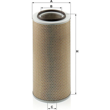 MANN-FILTER C 24 650/1 Luftfilter MANN-FILTER C 24 650/1 Luftfilter