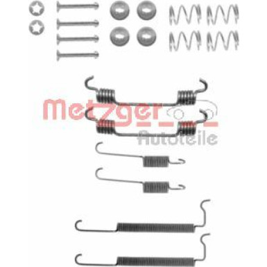 Metzger Zubehörsatz, Bremsbacken 105-0709