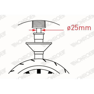 Stoßdämpfer V4512 Stoßdämpfer V4512