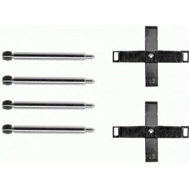 Hella Zubehörsatz, Scheibenbremsbelag 8DZ 355 202-941