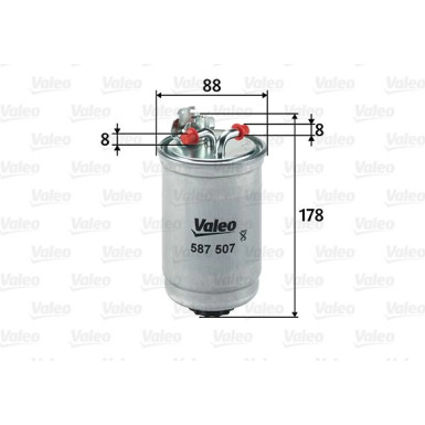 Valeo Kraftstofffilter 587507