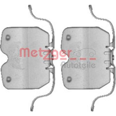Metzger Zubehörsatz, Scheibenbremsbelag 109-1759