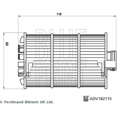 Blue Print Ölfilter ADV182115
