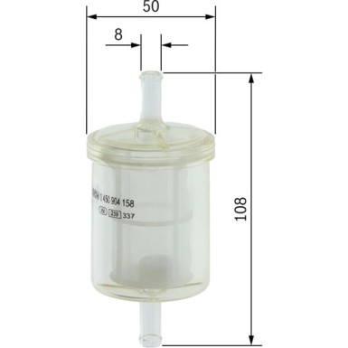 Kraftstofffilter 0 450 904 158