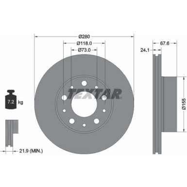 Bremsscheibe 92275105