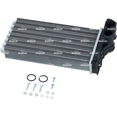 NRF Wärmetauscher, Innenraumheizung ohne Rohr EASY FIT 54332